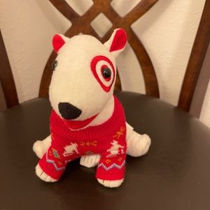 Target bullseye Christmas plush